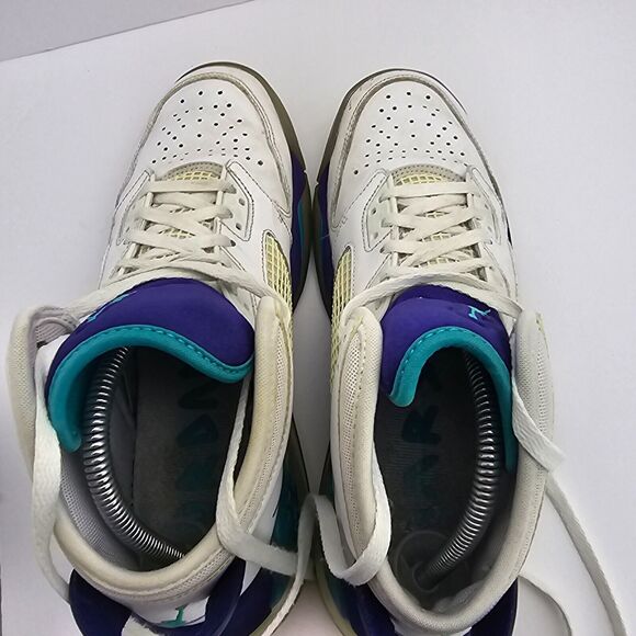 Nike Air Jordan Mars Max 270 Men\'s 9.5 White Grape Aqua Athletic Sneakers Shoes main image 4